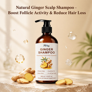 <span class=keywords><strong>Shampoo</strong></span> Liquido Antiforfora all'Estratto di Zenzero, Equilibra il Sebo, Allevia il Prurito del Cuoio Capelluto, Nutre i Capelli Secchi e Danneggiati, Vendita all'Ingrosso - Product Image 3
