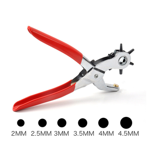 آلة ثقب حزام معدني متعدد الوظائف, آلة ثقب حزام معدني متعدد الوظائف آلة ثقب حلقة ثقب ثاقب دوار لكمة كماشة - Product Image 2