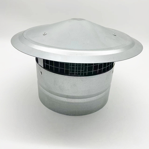 Capuchon étanche pour <span class=keywords><strong>tuyau</strong></span> de cheminée galvanisé 150mm - Product Image 2