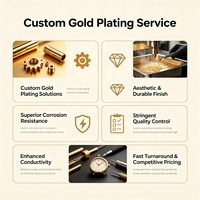 Service de placage or sur mesure |   Pièces métalliques de précision OEM, placage de haute qualité, connecteurs, contacts, fil EDM, placage or
