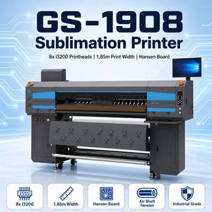 GOOSAM Precision 1850mm Octa Head Dye Sublimation Textile Printer for Fabric Garment Transfer High Speed Roll Production <b>Machine</b> - Product Image 1