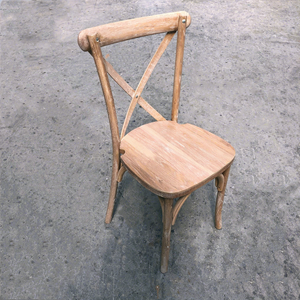 Oak Solid <strong>Wood</strong> Durable Cross Back Stackable <strong>Kids</strong> Wedding Hotel <strong>Chair</strong> - Product Image 3