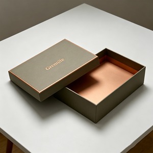 Caja Rígida Negra de Cartón Ecológico con Cierre Magnético, Tapa y Base Personalizadas, Recubrimiento UV, Empaque Cosmético para Crema Facial y Cuidado de la Piel - Product Image 2