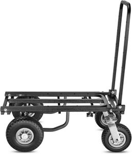 Equipo de instrumentos musicales utilitarios todoterreno alargado plegable, carro de <span class=keywords><strong>transporte</strong></span>, remolque, coche telescópico - Product Image 6