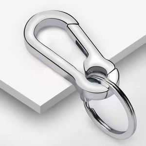 <b>Key</b> <b>Chain</b> Simple <b>Key</b> <b>Chain</b> Car Pendant High-Grade Stainless Steel Spring <b>Key</b> Ring Hanging Waist Type <b>Key</b> <b>Chain</b> - Product Image 2
