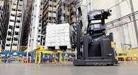 Chariot élévateur à fourche électrique avec capacité de 1 à 3,5 tonnes, batterie lithium-ion, zéro émission, pour utilisation en logistique d'entrepôt et stockage