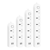 Kabel Ekstensi USB 3M dengan Soket untuk Penggunaan Rumah Sakit di Afrika Asia 10A 250V Plastik ABS Harga Produsen