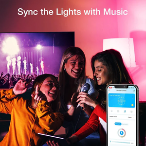 Daybetter E26 120V <b>RGB</b> 2pack Smart LED Bulb with Alexa / Google Assistant Voice <b>Control</b> High Brightness for Home Use - Product Image 6