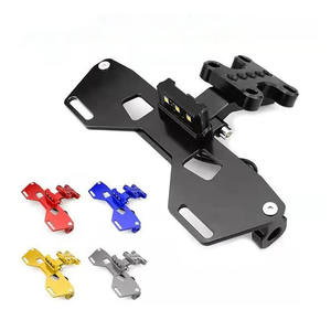 Marco para matrícula de motocicleta, soporte para matrícula LED, cola corta para YAMAHA YZF R7, soporte para matrícula - Product Image 1
