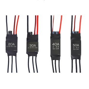ESC sin escobillas para dron FPV 3-6S, controlador electrónico de velocidad metálico con BEC de 5V, ESC para dron 20A 30A 40A 50A - Product Image 4