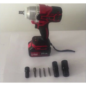 Llave de Impacto con Batería de Iones de Litio, 3000 RPM, Modelo Rojo, para Automoción, Carpintería y Andamios - Product Image 3