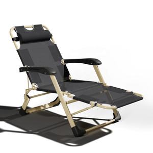 Silla Reclinable <span class=keywords><strong>Plegable</strong></span> Multifuncional de Doble Uso, Portátil, Ajustable, de Metal y Tela Teslin para Exteriores - Product Image 4