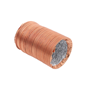 <span class=keywords><strong>Tubo</strong></span> di alluminio <span class=keywords><strong>per</strong></span> sistemi HVAC <span class=keywords><strong>tubo</strong></span> di scarico flessibile telescopico con soluzione di progettazione grafica - Product Image 1