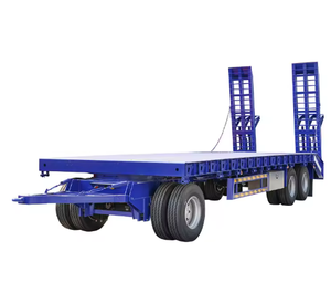 Nuevo Semirremolque de Plataforma Baja Usado de 3 y 4 Ejes, 40, 60, 80 y 100 Toneladas - Product Image 5