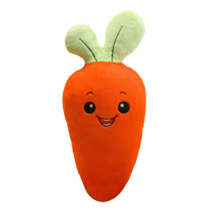 Nuovo Arrivo: Peluche a Forma di Carota Lunga, Vendita Diretta dalla Fabbrica, Cuscino Decorativo a Forma di Carota, Adorabile Cuscino Imbottito a Forma di Verdura - Product Image 1