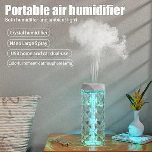 Humidificador de aire de 400ML, difusor de aroma USB, purificador de aceites esenciales, generador de niebla aromática, Humidificador con luz RGB para coche, hogar y dormitorio - Product Image 2