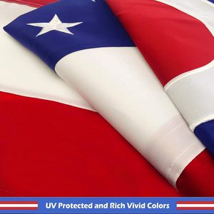 Bandera Bordada del Estado de <span class=keywords><strong>Ohio</strong></span> al por Mayor, 3x5 pies, Bandera Urbana Resistente para Uso en Interiores/Exteriores con Ojales de Latón, Bandera de OH de EE. UU. - Product Image 3