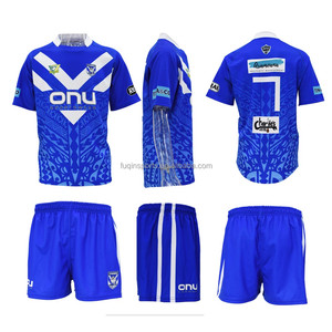 Maillots de Rugby Polynésie NZ personnalisés chemises d'entraînement d'équipe de ligue de Rugby de la Nation sur le terrain short sublimé uniforme de Rugby Maori - Product Image 2