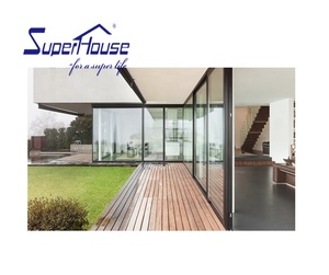 Superhouse מיאמי דייד בדיקות הוריקן השפעה הוכחת אלומיניום הזזה דלת פלורידה בהאמה עבור בית - Product Image 5
