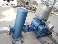 Système de chargement SDDOM poudre de ciment cendres volantes sèches phase dense convoyeur pneumatique pour le remplissage de silo de ciment