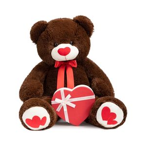 <span class=keywords><strong>XXL</strong></span> ours en peluche grande taille énorme peluche Valentine ours en peluche avec des coeurs - Product Image 3