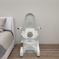 Aide à la mobilité pour la salle de bain à domicile, élévateur de toilette électrique, installation facile et structure stable