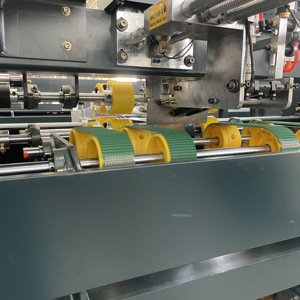 Máquina semiautomática <span class=keywords><strong>de</strong></span> <span class=keywords><strong>cartón</strong></span>, caja <span class=keywords><strong>de</strong></span> placa <span class=keywords><strong>de</strong></span> empuje <span class=keywords><strong>de</strong></span> Servo doble, grapadora <span class=keywords><strong>de</strong></span> caja <span class=keywords><strong>de</strong></span> <span class=keywords><strong>cartón</strong></span> <span class=keywords><strong>Manual</strong></span>, máquina <span class=keywords><strong>de</strong></span> coser - Product Image 4