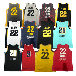 2025 Trường Đại Học mới của Trường Đại Học lowa áo bóng rổ Mỹ Bán buôn giá rẻ tùy chỉnh chúng tôi đội 22 Áo Clark - Product Image 2