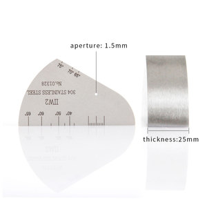 Bloque de Calibración Ultrasónico GOYOJO V2, Accesorios NDT UT para Piezas de Instrumentos de Acero al Carbono y Acero Inoxidable - Product Image 2