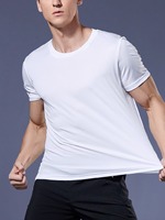 PRO serisi erkek nefes hafif nem esneklik spor salonu Run Top-Premium sınır ötesi atletik gömlek yaz egzersizler için
