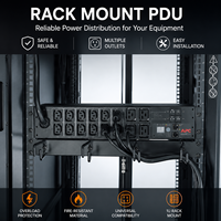 Unité de distribution d'alimentation en rack AP7922B, type commuté, 2U, 32A, 230V, 16 prises C13 pour la transmission d'énergie électrique
