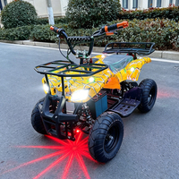 Quadricycle tout-terrain pour enfants avec grandes roues, buggy des dunes, voitures tamponneuses lumineuses à LED, manèges électriques pour enfants