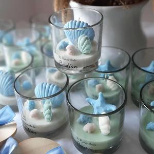 Bougies parfumées créatives et uniques en forme de coquillage, inspirées de l'océ<span class=keywords><strong>an</strong></span>, en cire de soja pure, faites à la main, pour cadeaux – Vente chaude sous marque privée - Product Image 6