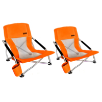Poupée de voyage pliable en aluminium, légère, réglable et durable, pour l'extérieur, petite chaise de plage pour le camping, vente en gros