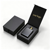 Individuell Bedruckte Premium Doppeltürige Starre Papierbox Luxus Kosmetik Parfüm Geschenkverpackung für 100ml Glasflasche
