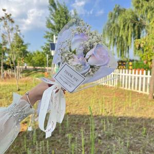 Bouquet de roses roses romantiques à succès, cadeau de savon en forme de fleur pour la Saint-Valentin, cadeau pour un anniversaire, rendez-vous galant, décoration - Product Image 4