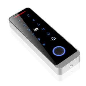 Keysecu Smart Security Ip68 Serrure de porte à clavier tactile étanche Contrôle d'accès biométrique à empreinte digitale autonome - Product Image 6