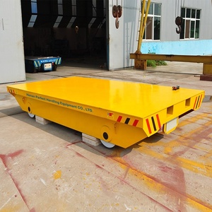 Steel Cable <strong>Drum</strong> Heavy Duty Platform Motorized Transfer <strong>Trolley</strong> Handling Equipment - Product Image 5