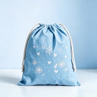 Sac à cordon personnalisé avec motif de dessin animé imprimé, en toile, écologique, recyclable, unisexe, pochette de rangement portable multi-usages