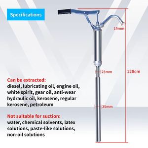 Aluminium handpomp voor benzine & diesel overdracht, lage druk oliezuigpomp - Product Image 6