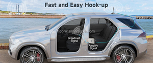 Amplificateur de signal de téléphone portable pour voiture 900 1800 2100 MHz, répéteur mobile pour véhicule, amplificateur pour réseau 3G <span class=keywords><strong>4G</strong></span> LTE, batterie intégrée - Product Image 5