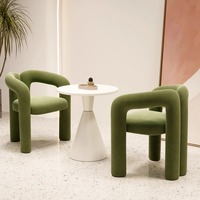 Combinaison moderne simple de chaise de canapé de réception pour le bureau à domicile salon de beauté hall d'hôtel négociation de bureau de vente salle à manger