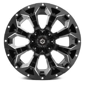Jantes en alliage d'aluminium tout-terrain personnalisées de 17'', 18'', 20'' pour véhicules 4x4, pick-up et SUV - Product Image 2
