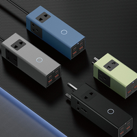 Multiprise multifonction de haute qualité, norme thaïlandaise, avec charge sans fil et charge rapide USB-C 65W, pour la maison et le dortoir