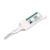 Décodeur d'outil de sélection Lishi 2in1 d'origine pour Yamaha YH65 No.075146 Fournitures de serrurier-Serrure de moto en plastique et en acier