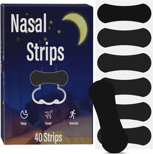 Cerotti Nasali OEM Antirussamento Extra Forti Traspiranti Senza Farmaci per il Sollievo dalla Congestione, All'ingrosso, Logo Personalizzato, Confezione da 40 Pezzi - Product Image 1