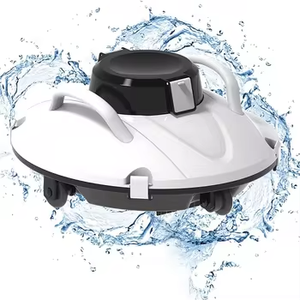 AKX OEM Rueda por encima del suelo con cable Wifi <span class=keywords><strong>Control</strong></span> remoto Aspiradora Piscina Alberca <span class=keywords><strong>Robot</strong></span> automático Limpiador de natación Motor Piscina <span class=keywords><strong>Robot</strong></span> - Product Image 1