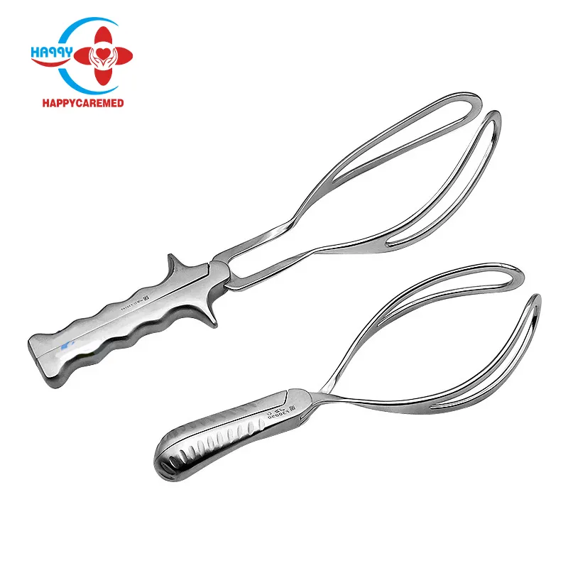 Medical Obstetric forceps Stainless steel Cesarean section forceps caesarean section set