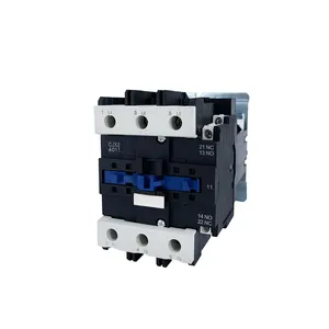 การออกแบบใหม่ DC คอนแทค CJX2-4011 40amp 3เฟสคอนแทคแม่เหล็กคู่มือคอนแทคดำเนินการอุปกรณ์110V 220V