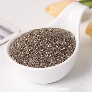 Fornecimento de fábrica de alta qualidade sementes de chia preço por atacado Substituto de refeição para perda de peso